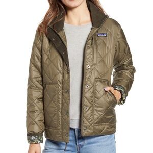 Patagonia Khaki Quilted Jacket